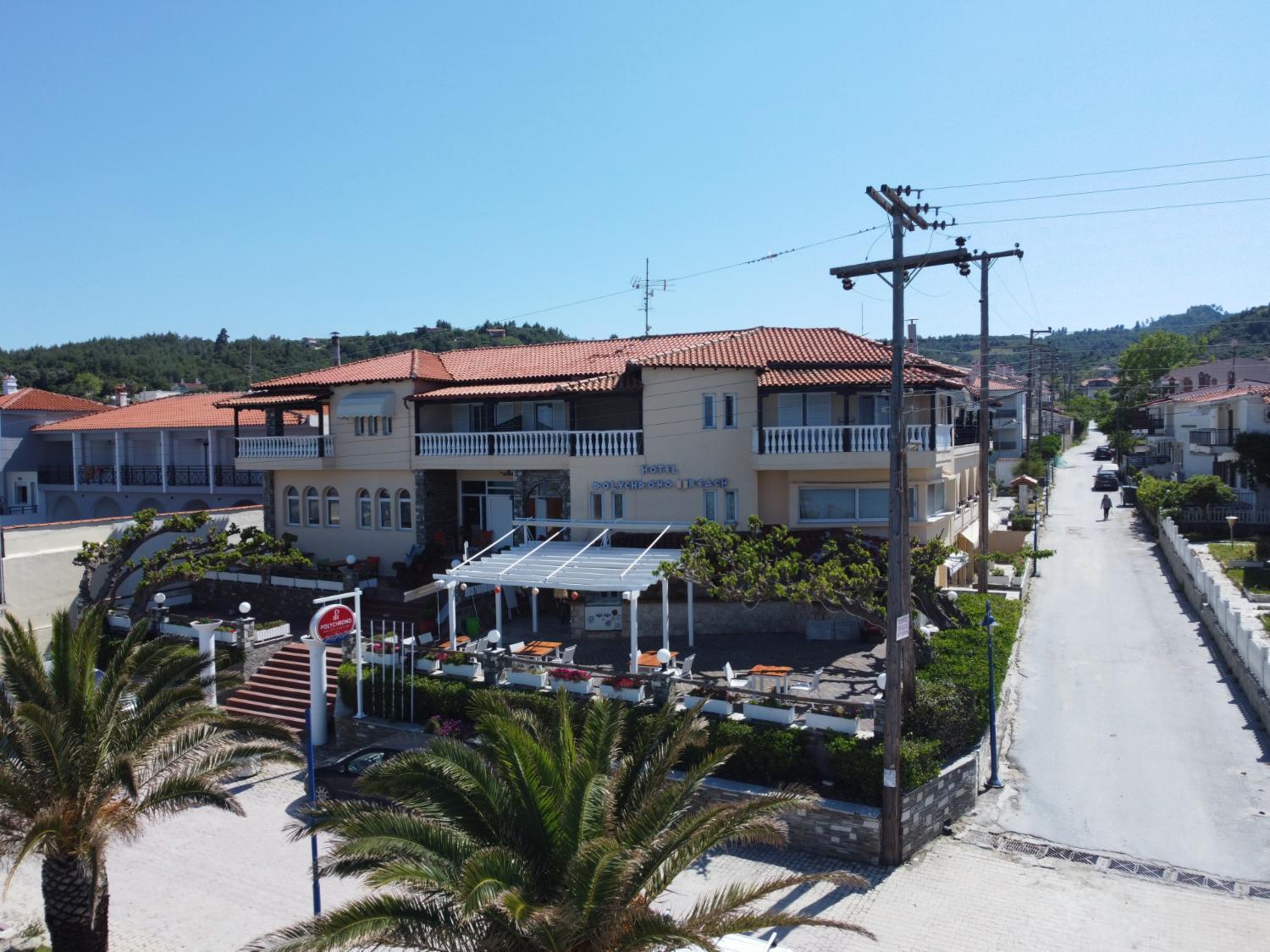 Polychrono Beach Hotel ภายนอก รูปภาพ